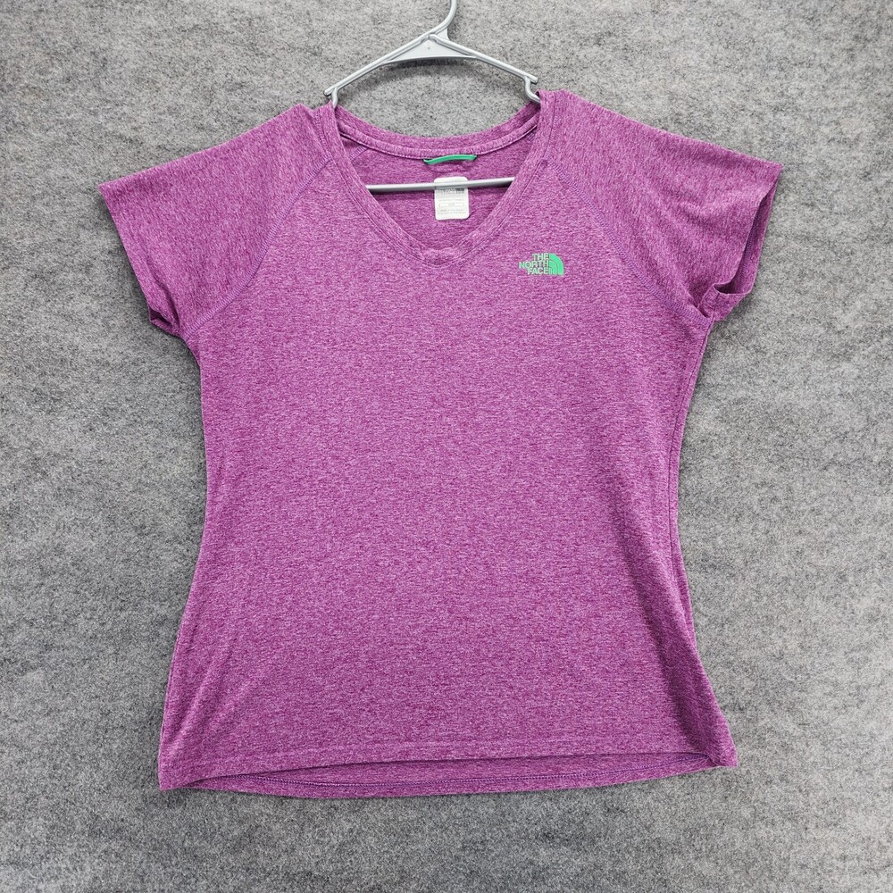 The North Face Shirt Womens Medium Short Sleeve Purple